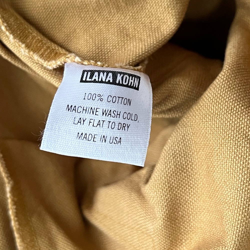 Ilana Kohn Mustard Wide-Leg Sleeveless Jumpsuit - Picture 6 of 12